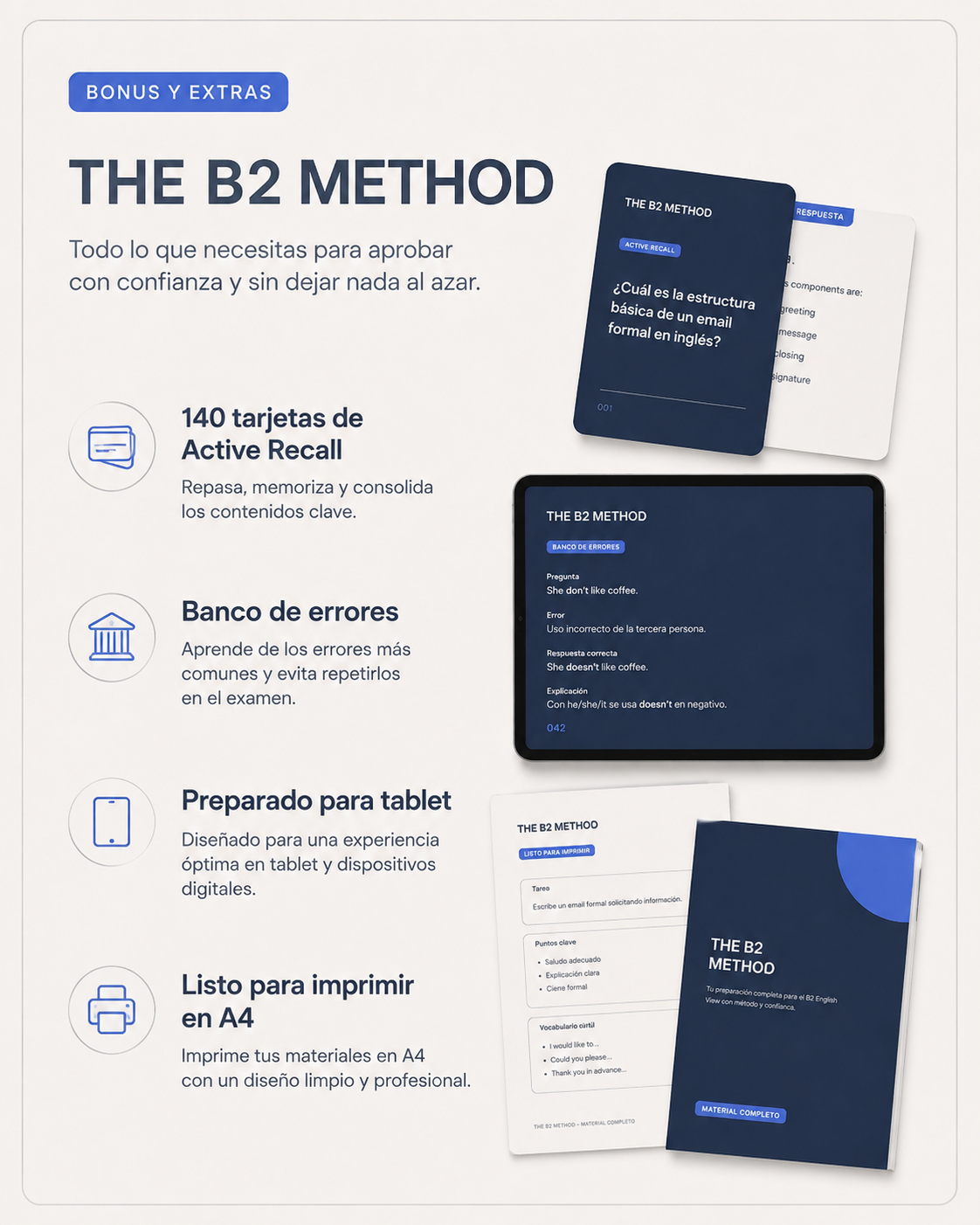 THE B2 METHOD™ · Plan de inglés B2 de 30 días